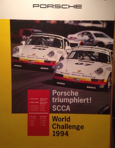 Porsche triumph scca world - porsche,