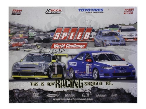 Scca racing car poster bmw - scca,