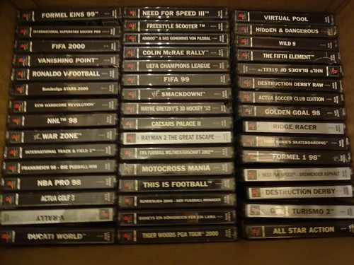 Sony playstation ps1 - ps1, spiele