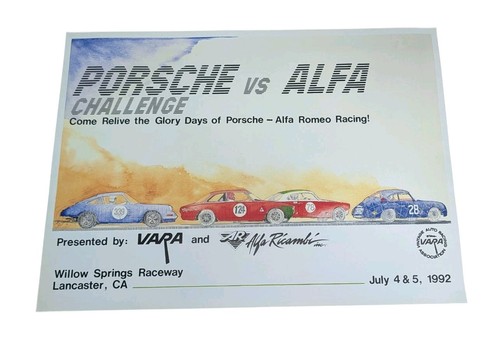 Porsche alfa challenge - porsche,
